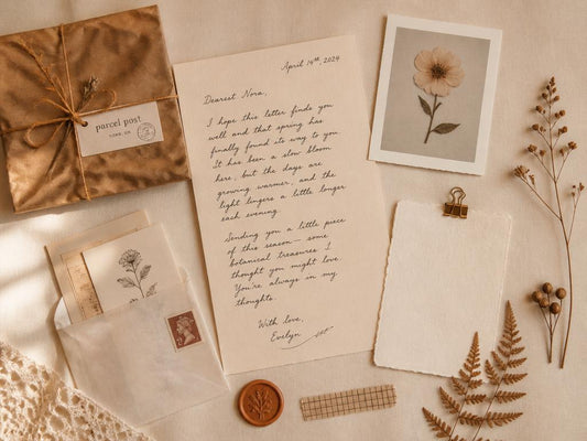 Current Month's Parcel — One-Time Snail Mail Gift Box | Botanical Ephemera