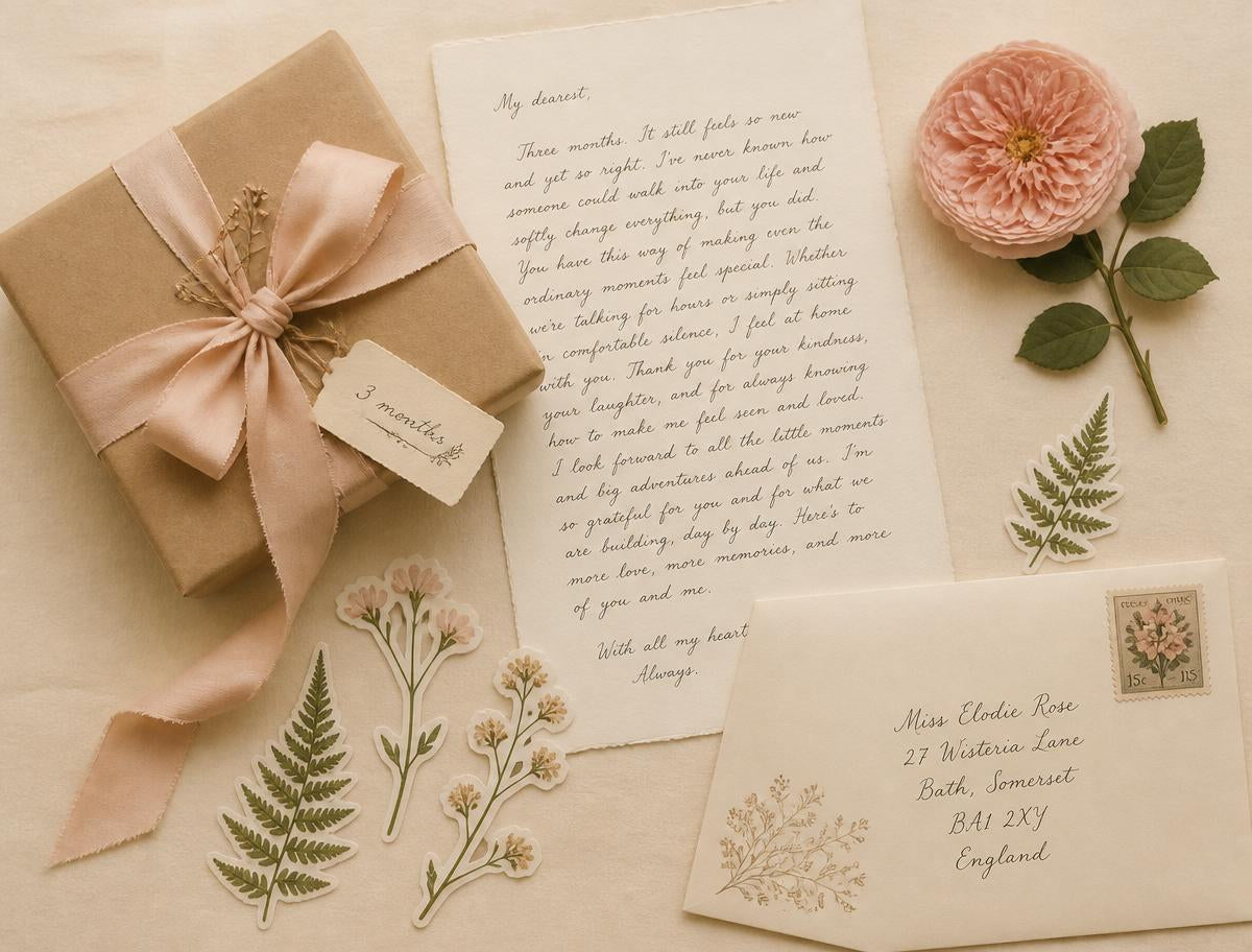 3-Month Snail Mail Gift Subscription | Botanical Letters & Archival Prints