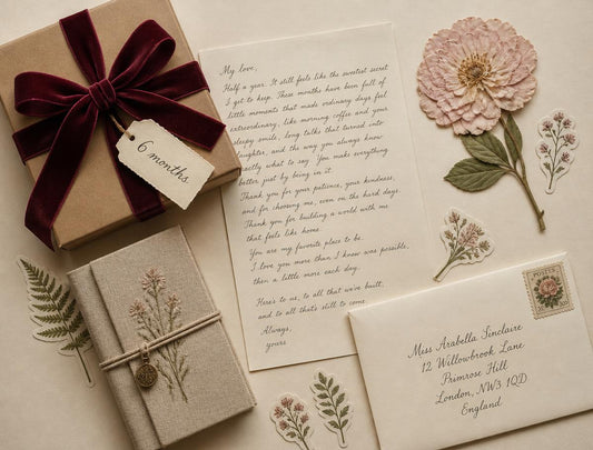 6-Month Snail Mail Gift Subscription | Botanical Stationery & Handwritten Letters